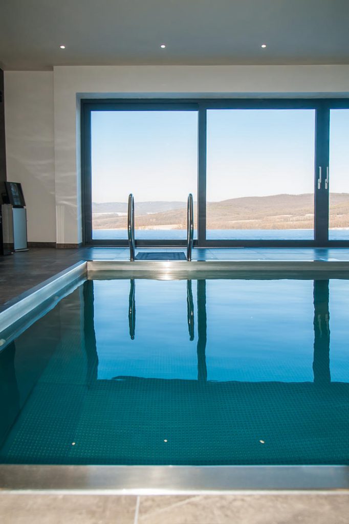 Vnútorný relaxačný bazén v Zlatých Moravciach