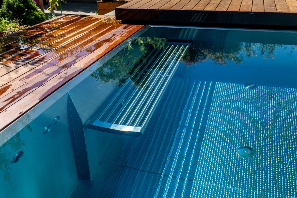 Luxusný celoročný bazén z nerezu - Wonderwerk