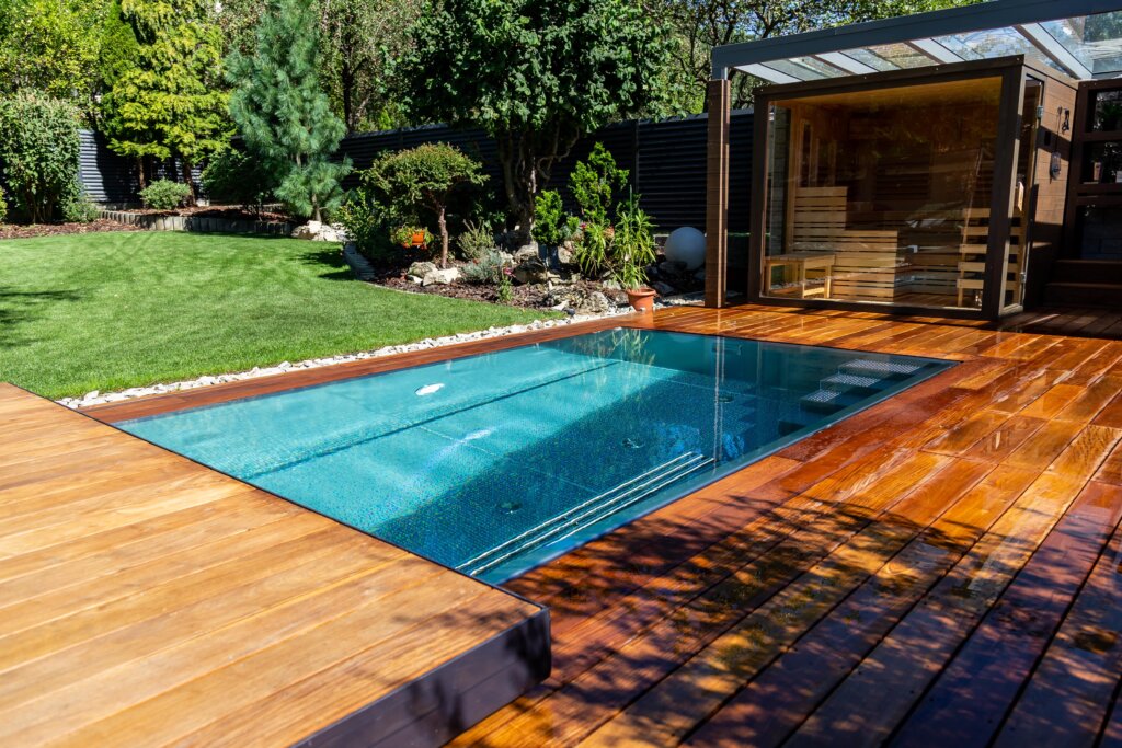 Luxusný domáci wellness so saunou a kvalitným bazénom