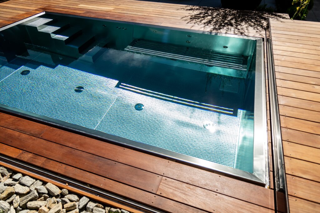 Nerezový záhradný bazén v Púchove - Wonderwerk
